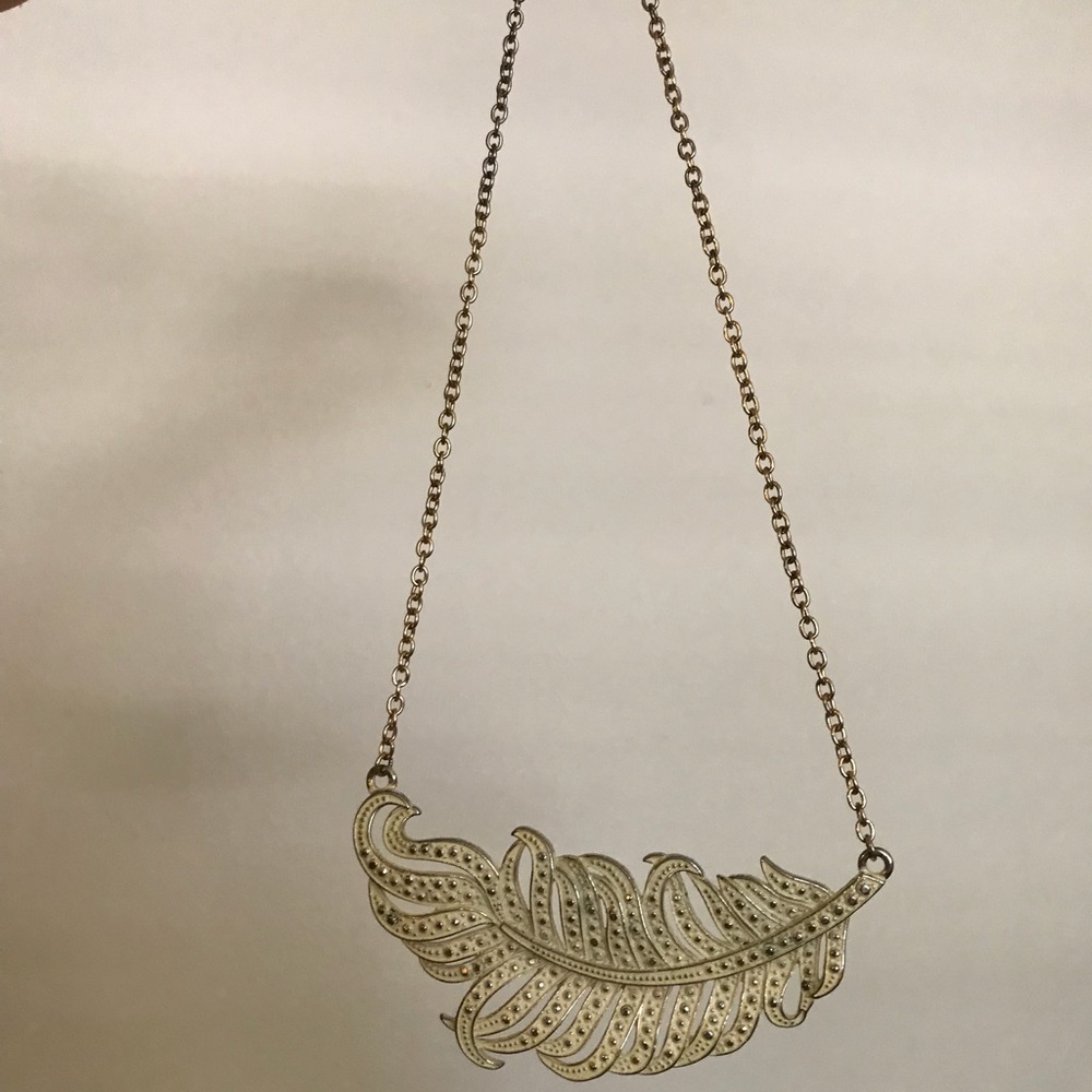 Leaf Statement Necklace
